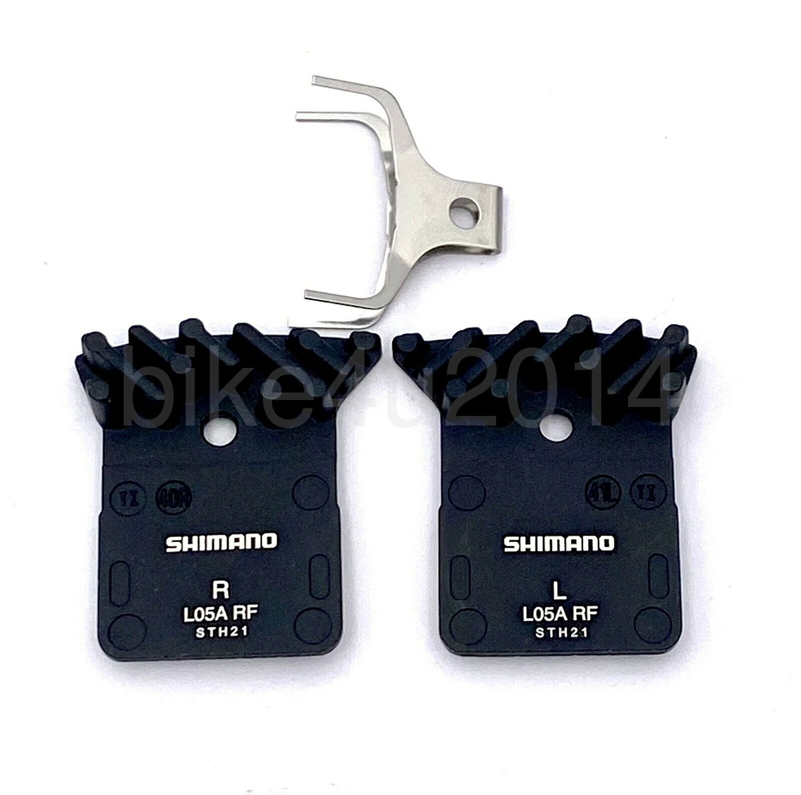 2Pr Shimano L05A (L03A) Disc Brake Resin Pads w/Fin,ICETECH,R9170,R8070,RS805 - Fresh Stock Dated February 2026