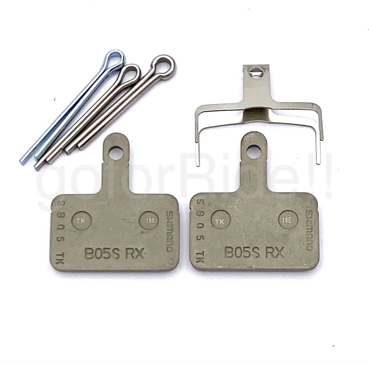 Shimano B05S (BS01) Disc Brake Resin Pads BR-M575, BR-M525,M495,M486,M485,M475 - Fresh Stock Dated February 2026