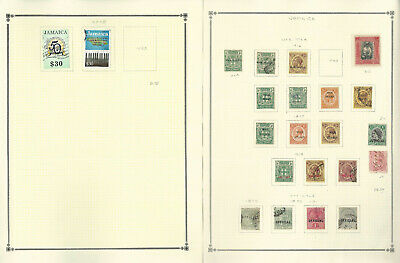 Jamaica Stamp Collection on 22 Scott Pages, 1992-2008 & BOB, JFZ - Fresh Stock Dated December 2025
