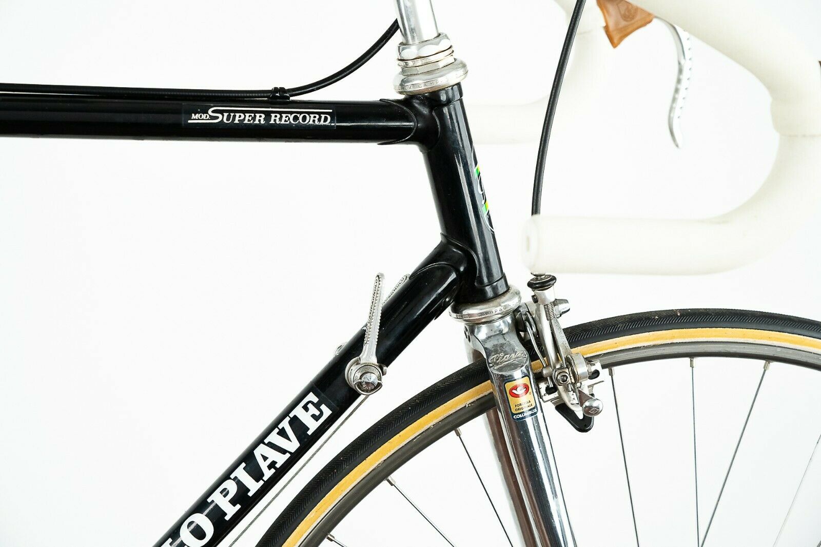 NOS CICLO PIAVE CAMPAGNOLO SUPER RECORD STEEL ROAD BIKE VINTAGE OLD ITALIAN 80s - Fresh Stock Dated February 2026