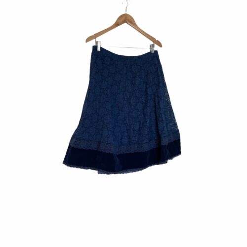 Vintage Carefree Fashions Blue Lace Skirt - Fresh Stock Dated February 2026
