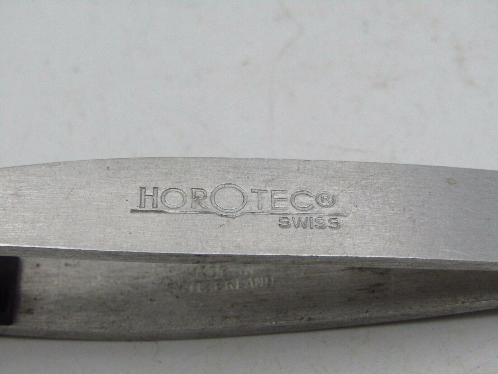 HOROTEC SWISS WATCHMAKER'S CARBON FIBER TWEEZERS MSA 12 713 WATCH REPAIR TOOL w1 - Fresh Stock Dated December 2025