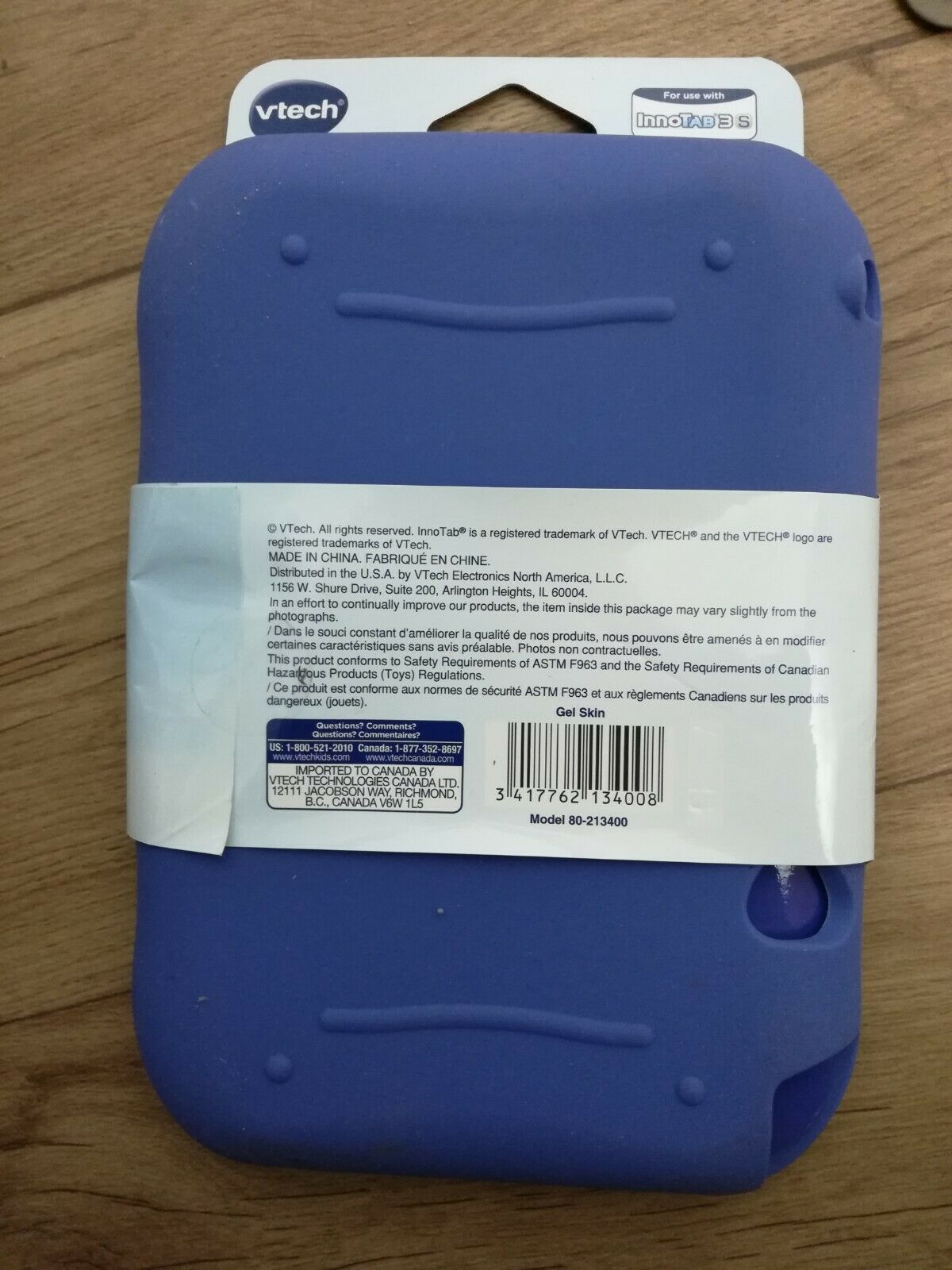 Vtech Innotab 3S gel skin case for Innotab 3S (A10) - Fresh Stock Dated February 2026