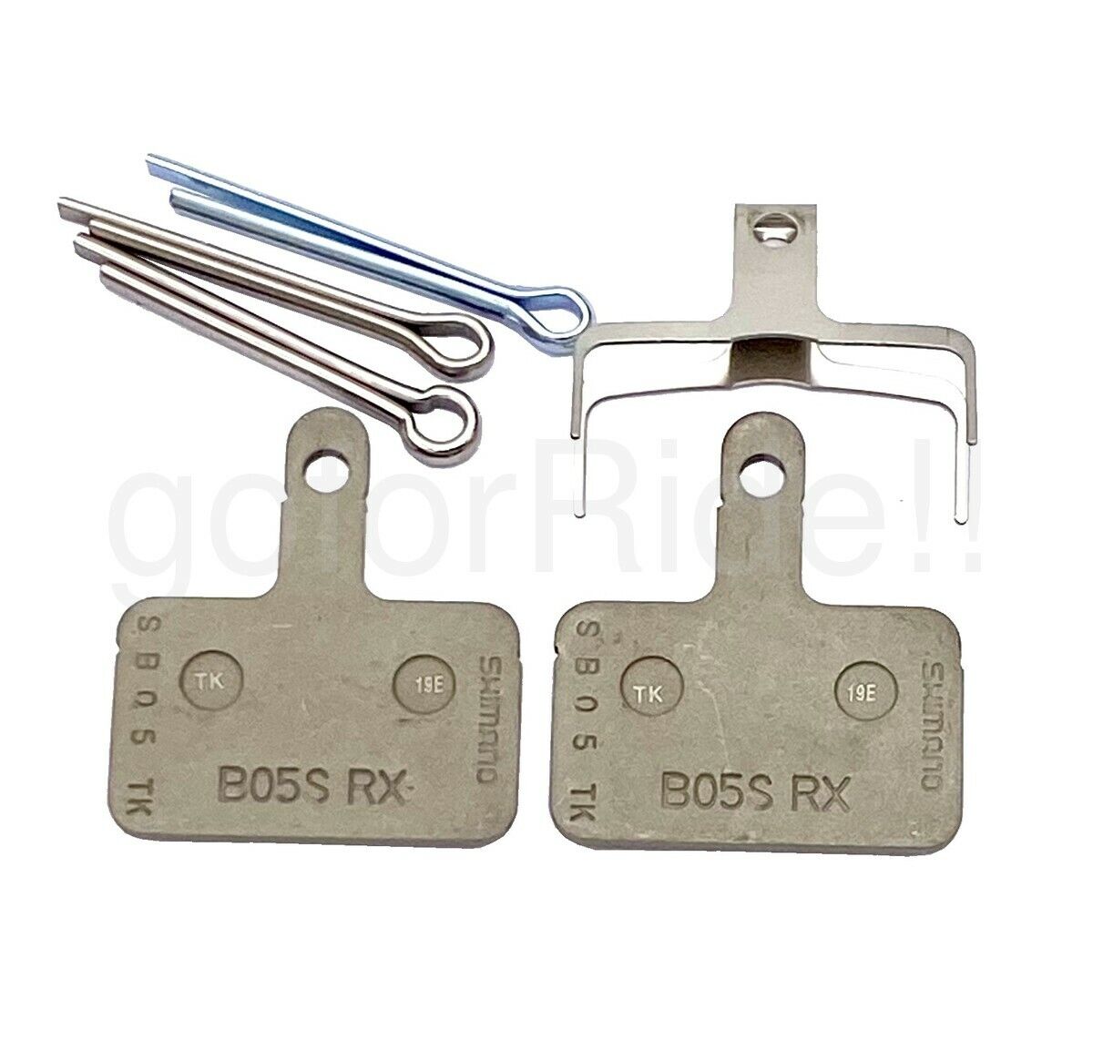 Shimano B05S (BS01) Disc Brake Resin Pads BR-M575, BR-M525,M495,M486,M485,M475 - Fresh Stock Dated February 2026