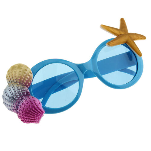 Tropical Style Sea Starfish Shell Sunglasses Fancy Dress Party Glasses - Fresh Stock Dated February 2026