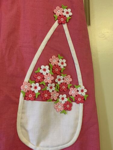 Vintage Pink Skirt with flowers - Fresh Stock Dated February 2026
