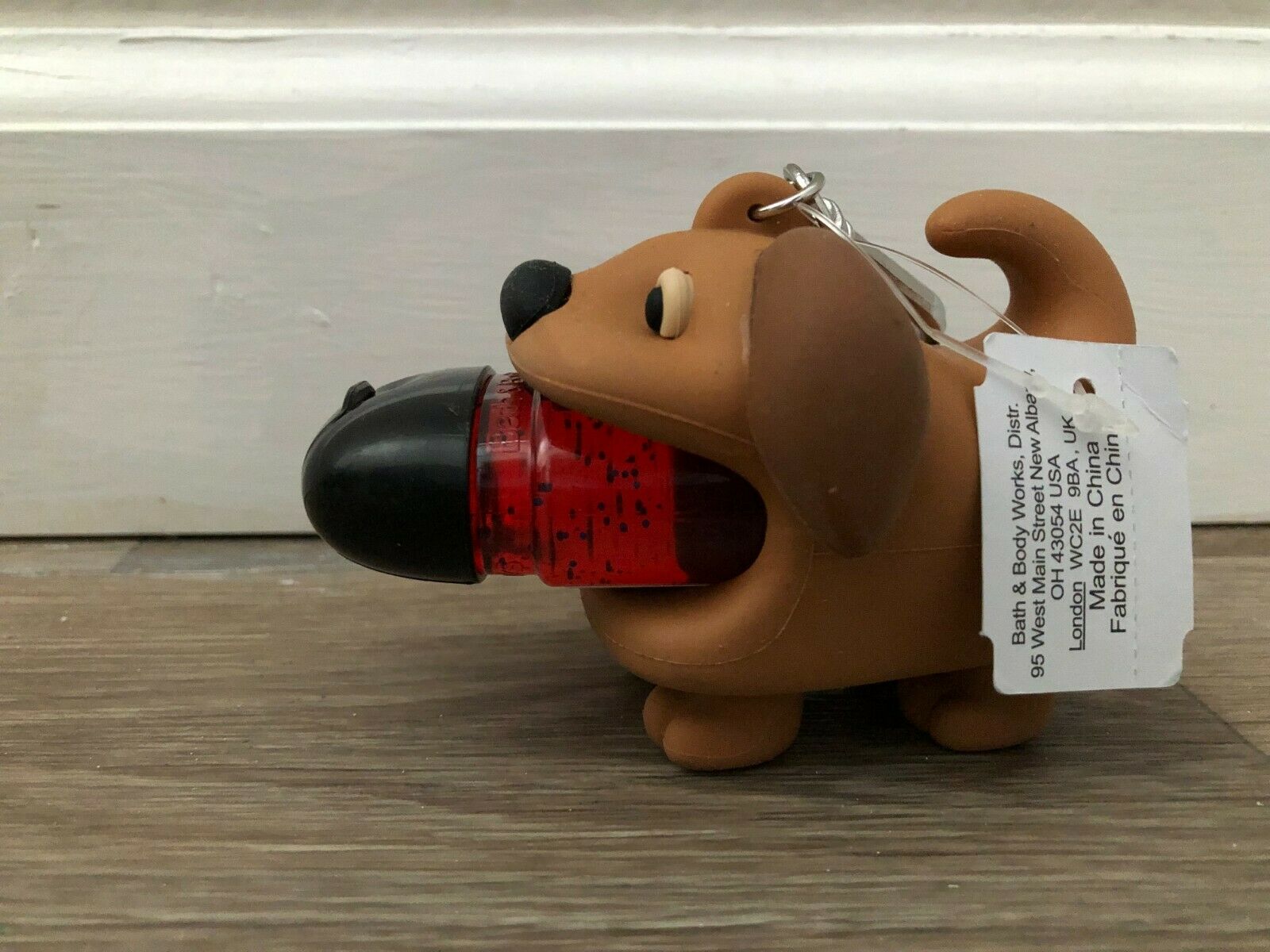 Brown Puppy Dog Bath & Body Works Pocketbac  Hand Sanitizer Holder - NEW - Fresh Stock Dated February 2026