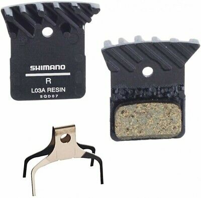 SHIMANO Bicycle Brake Pads L03A With resin fins Y8PU98040 Japan New - Fresh Stock Dated February 2026