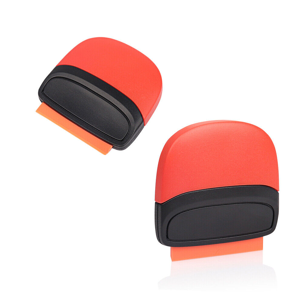 Film/Paint Scraper Car Sticker Remover w/ 10 pcs Razor Residue Window Tint Clean - Fresh Stock Dated February 2026