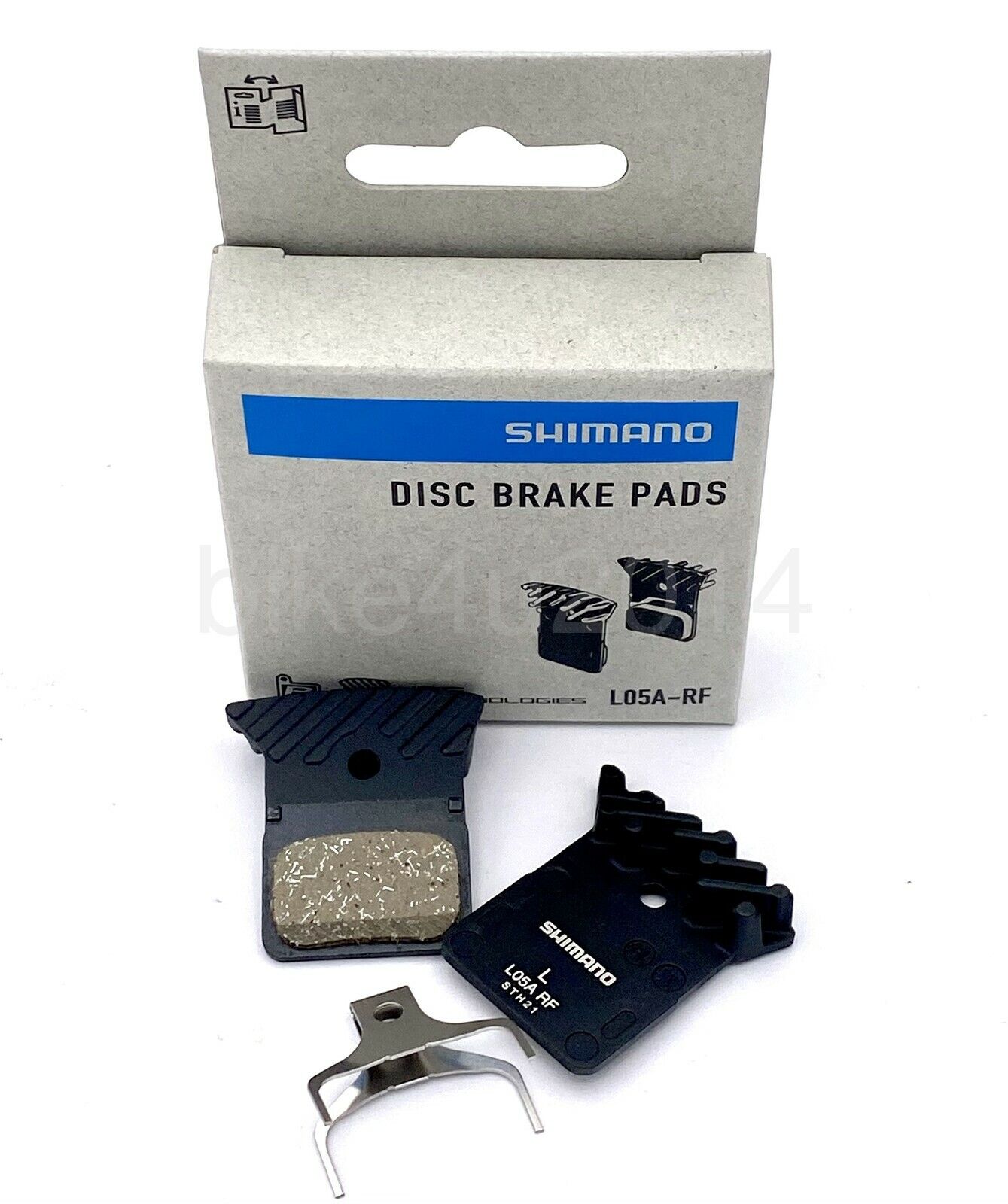 2Pr Shimano L05A (L03A) Disc Brake Resin Pads w/Fin,ICETECH,R9170,R8070,RS805 - Fresh Stock Dated February 2026