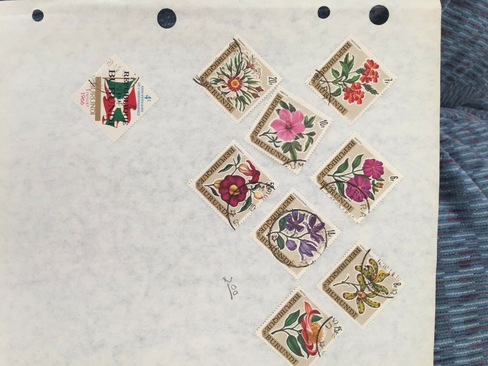 Burundi, small collection, used/mint Cat. ~0+ - Fresh Stock Dated December 2025