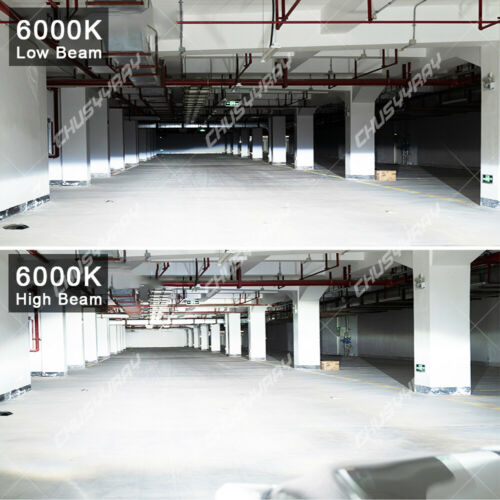 For Suzuki GSXR1000 2007-2008 H7 H9 LED Headlight 6000K WHITE Bulbs Kit Bright - Fresh Stock Dated February 2026