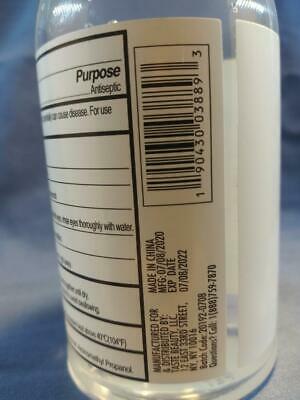 Defendr+ 8 oz. Unscented Gel Hand Sanitizer (70% Alcohol) 20 Flip Top Bottles - Fresh Stock Dated February 2026