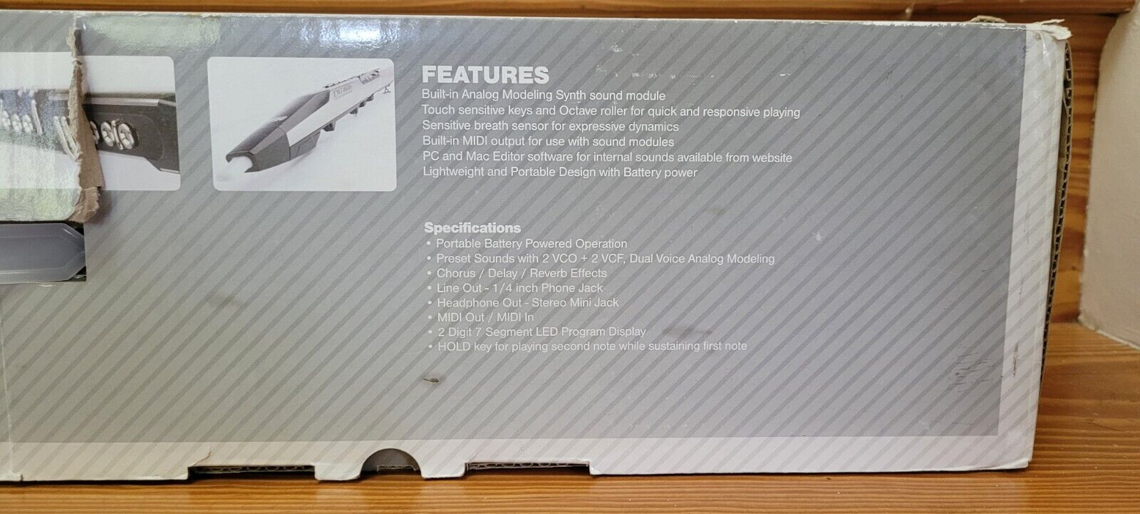 Akai Professional EWI4000S Electronic Wind Instrument Synthesizer - Fresh Stock Dated February 2026