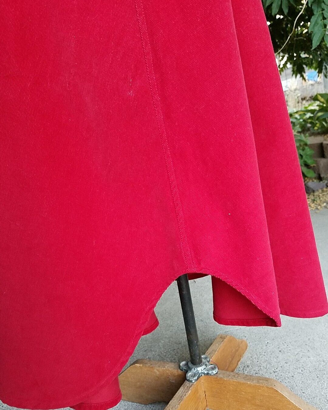 Calvin Klein Vintage 80's Skirt red Corduroy small - Fresh Stock Dated March 2026