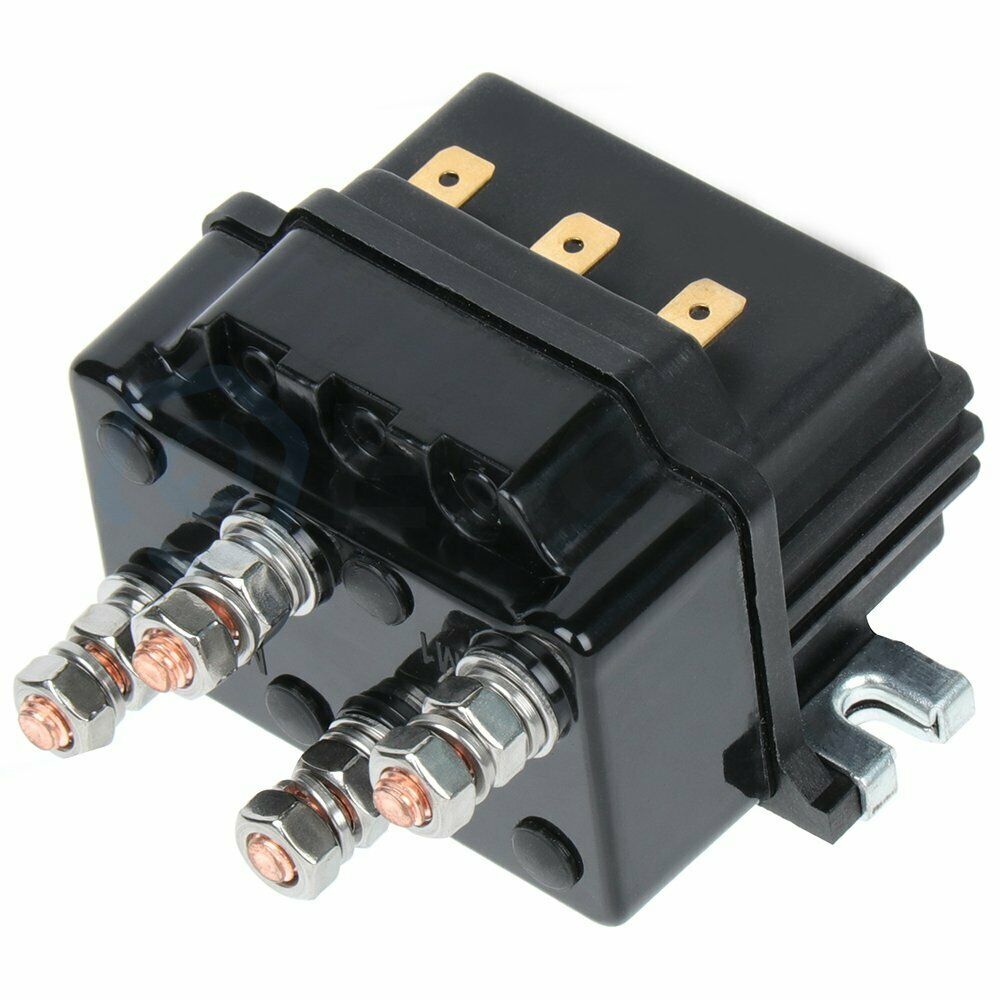 12V Heavy Duty Winch Relay Contactor Solenoid 500A 12000LB Max For ATV UTV Truck - Fresh Stock Dated February 2026