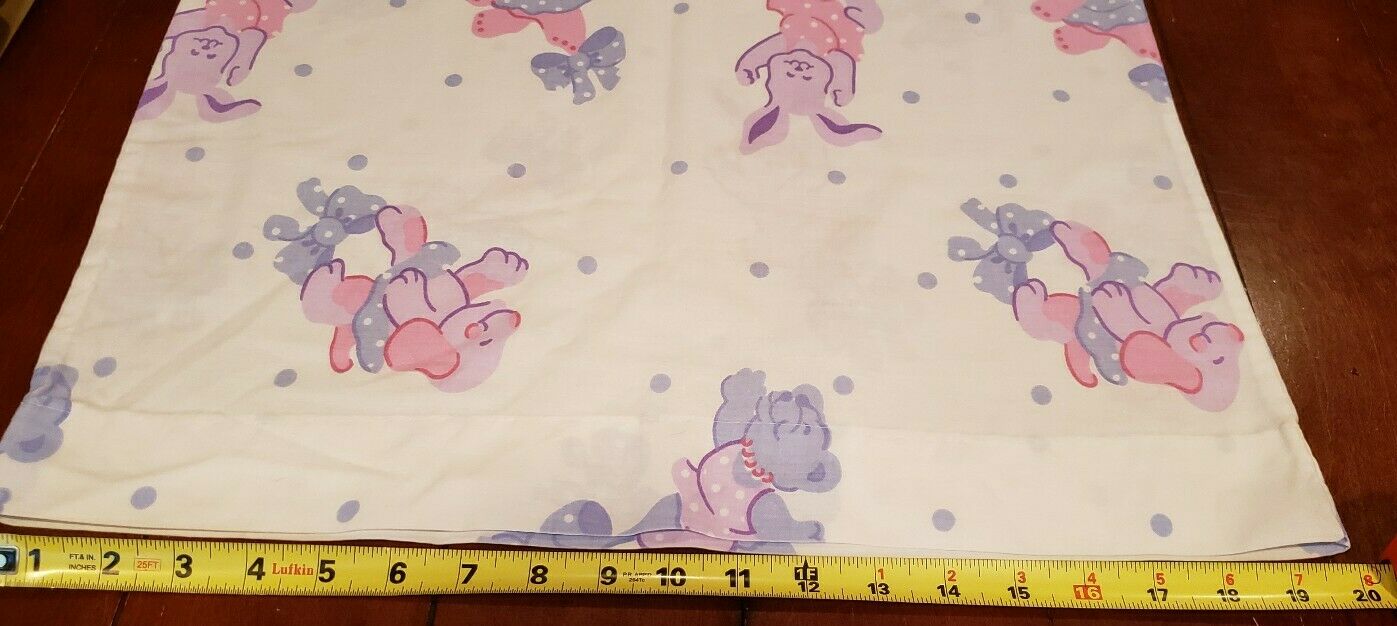 Vintage Pillowcase Ballerina Ballet Dancing Animals Bunny Puppy Bear Elephant - Fresh Stock Dated January 2026