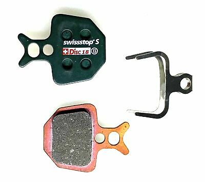 SwissStop Disk 18s Formula ORO green Bike Disc brake pads New - Fresh Stock Dated December 2025