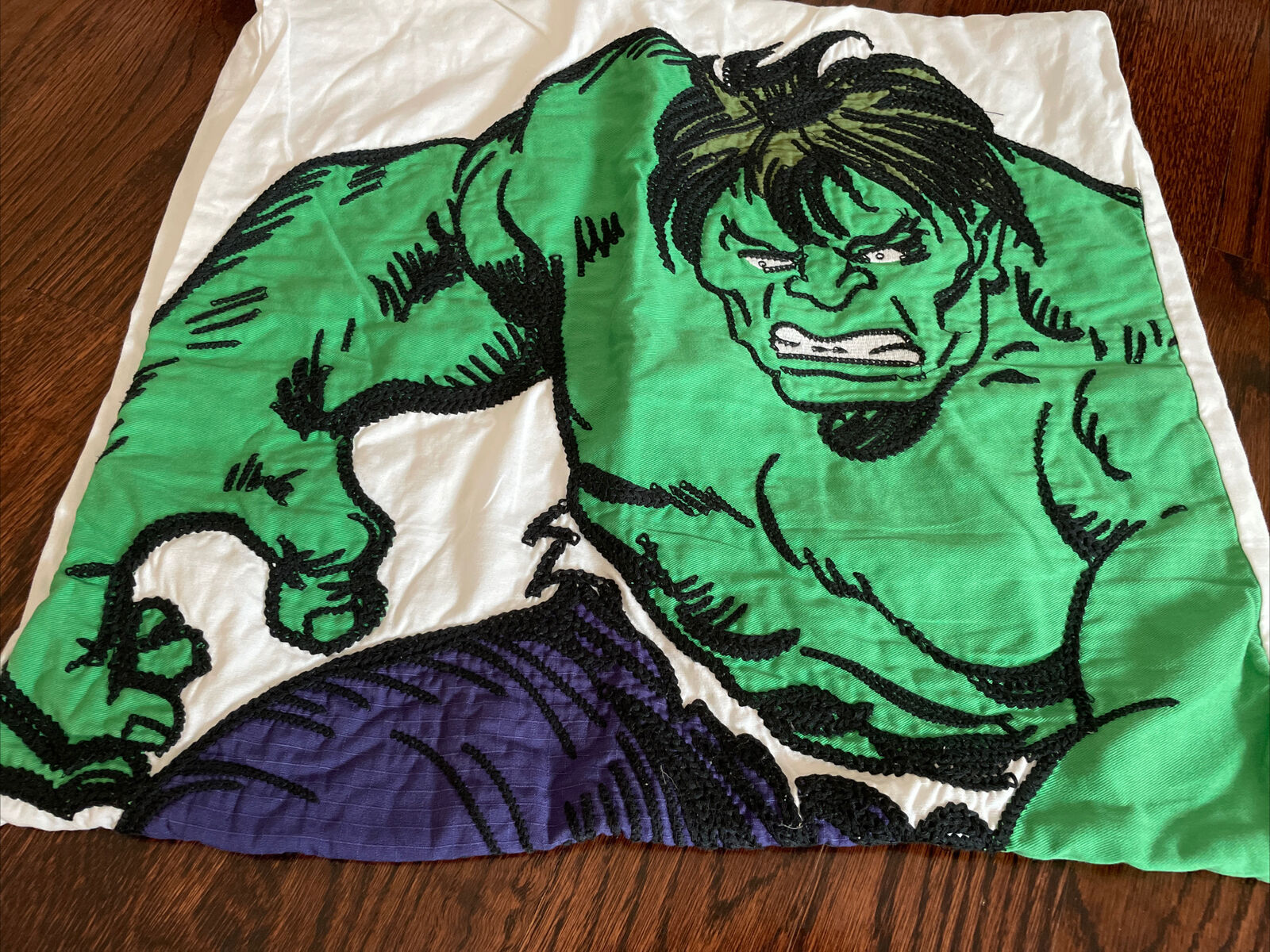 Pottery Barn Kids Marvel Hulk Pillow Cover Sham 20