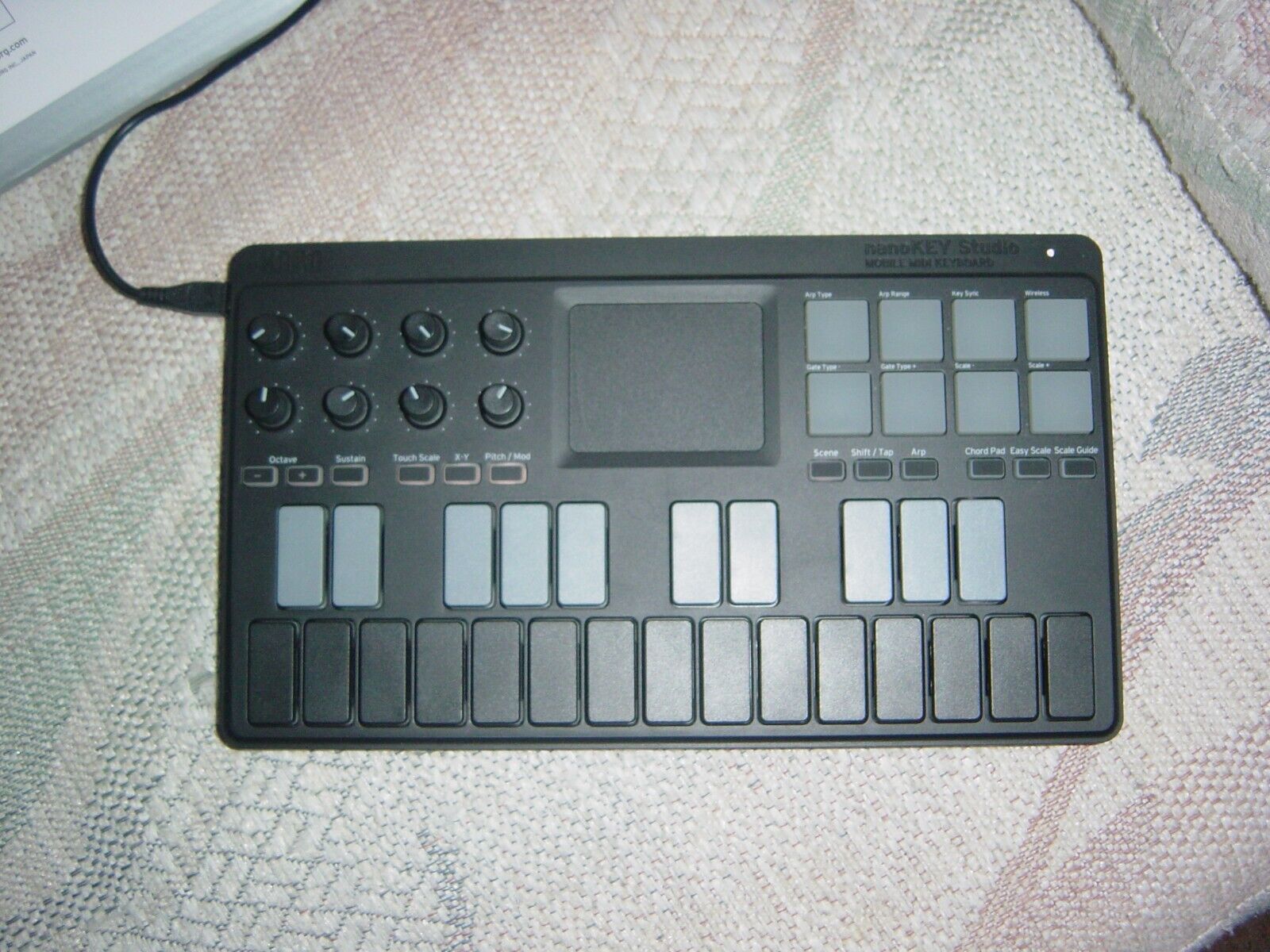 Korg nanoKEY Studio - mobile MIDI keyboard / Bluetooth Smart controller - Fresh Stock Dated February 2026