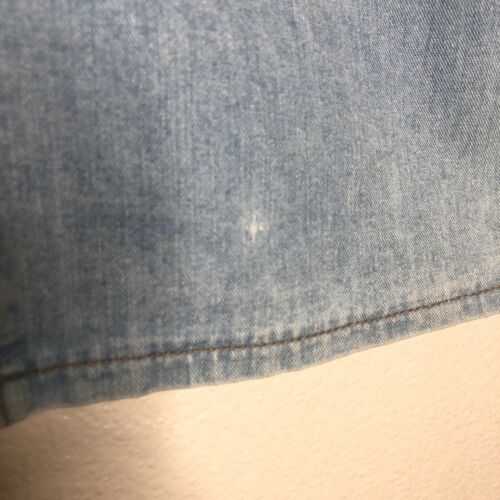 Vintage Chic Women's Size 9 Denim Skirt Pencil Style Light Wash Summer Made USA - Fresh Stock Dated February 2026
