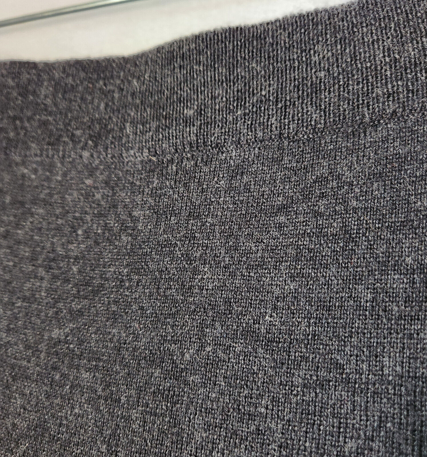 Vintage Eileen Fisher Italian Merino Wool Pencil Skirt Elastic Waist Black Sz.S - Fresh Stock Dated March 2026