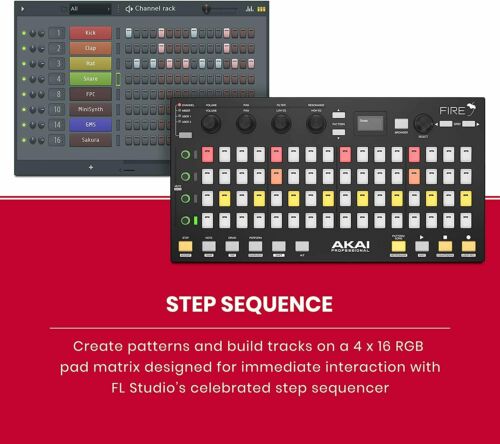 AKAI Professional Fire (Controller Only) – USB MIDI Controller for FL Studio - Fresh Stock Dated February 2026