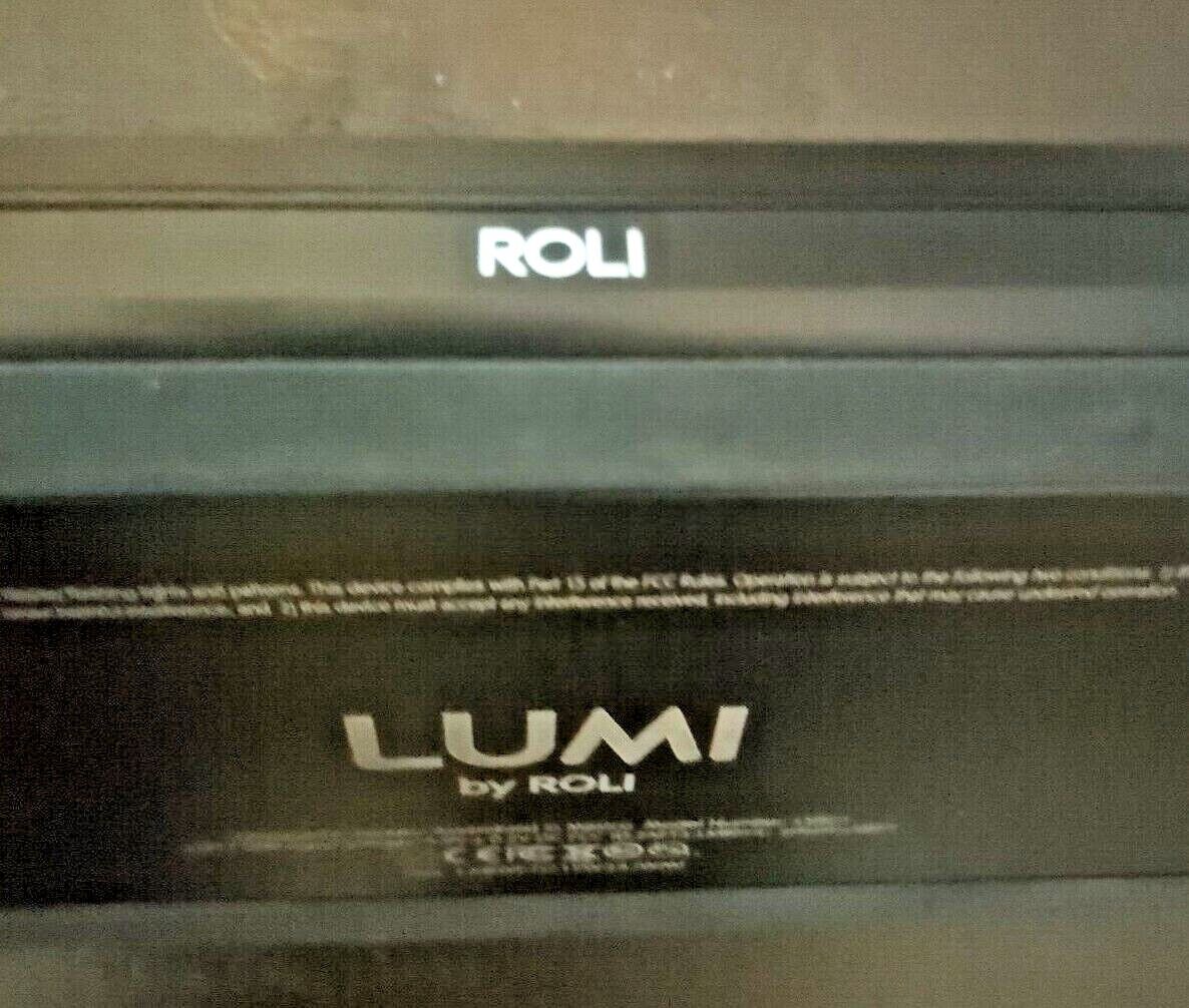 LUMI Keys by ROLI Portable Illuminated Midi Keyboard piano teacher and player - Fresh Stock Dated February 2026