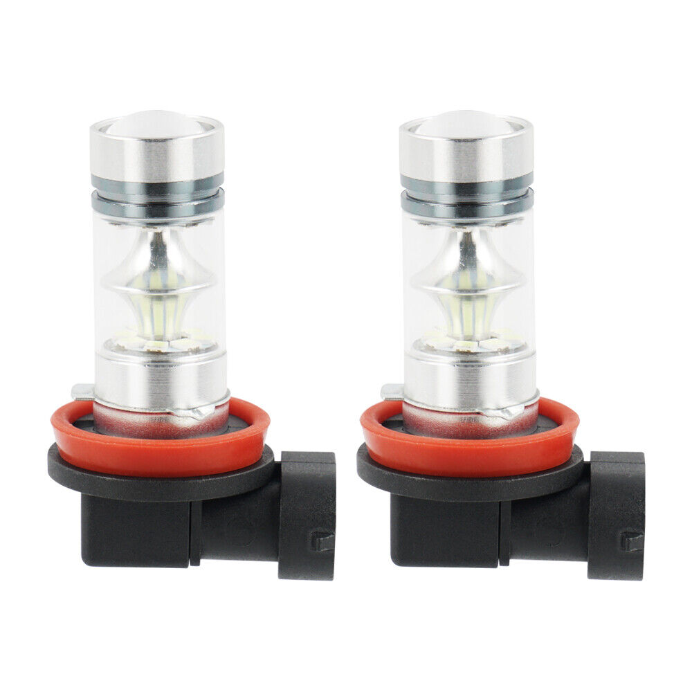 For Polaris Slingshot 2015-2017 H11 LED Headlight Kit Ice Blue Bulbs 8000K Lamps - Fresh Stock Dated February 2026