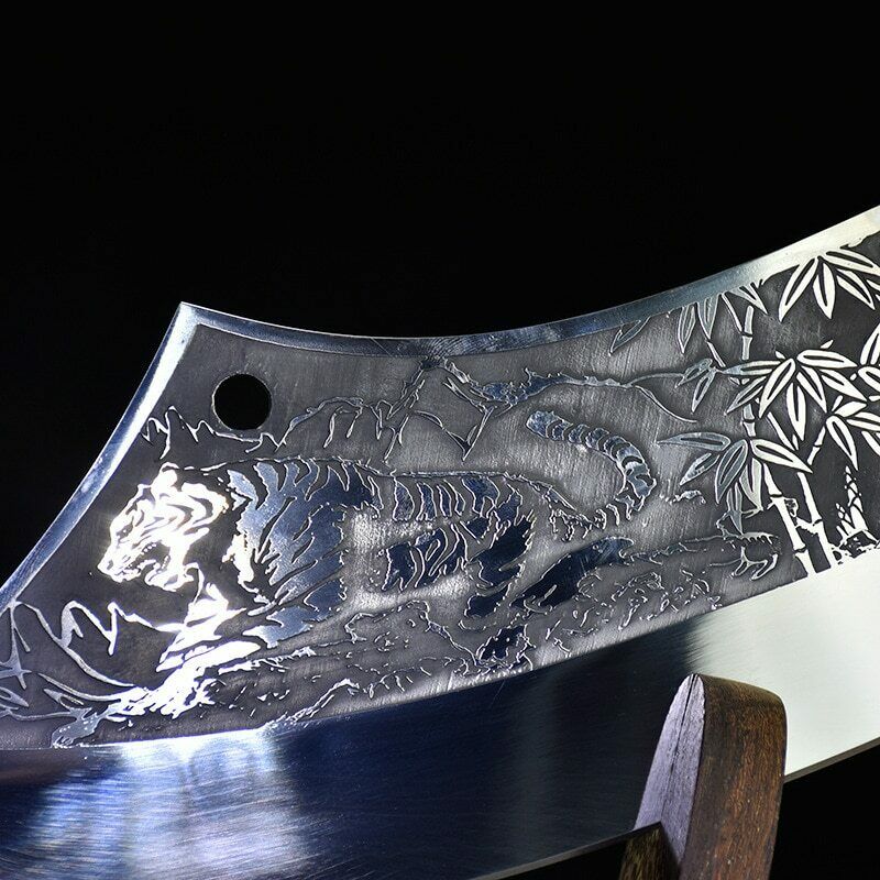 Handmade Chinese kitchen Chef Knife Multifunctional Meat Cleaver Blade Chopper - Fresh Stock Dated December 2025