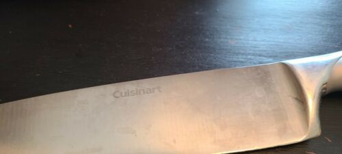 Cuisinart Carbon Stainless Steel Blade Silver Handle ~ 8