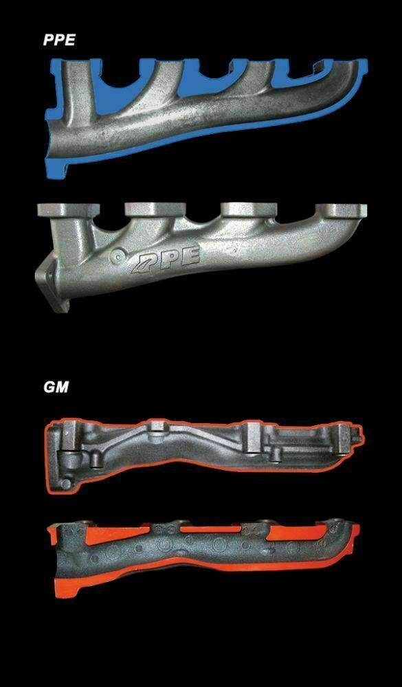 116111100 Race Exhaust Manifolds With Up-Pipes Round Shape For Compound Turbos - Fresh Stock Dated February 2026