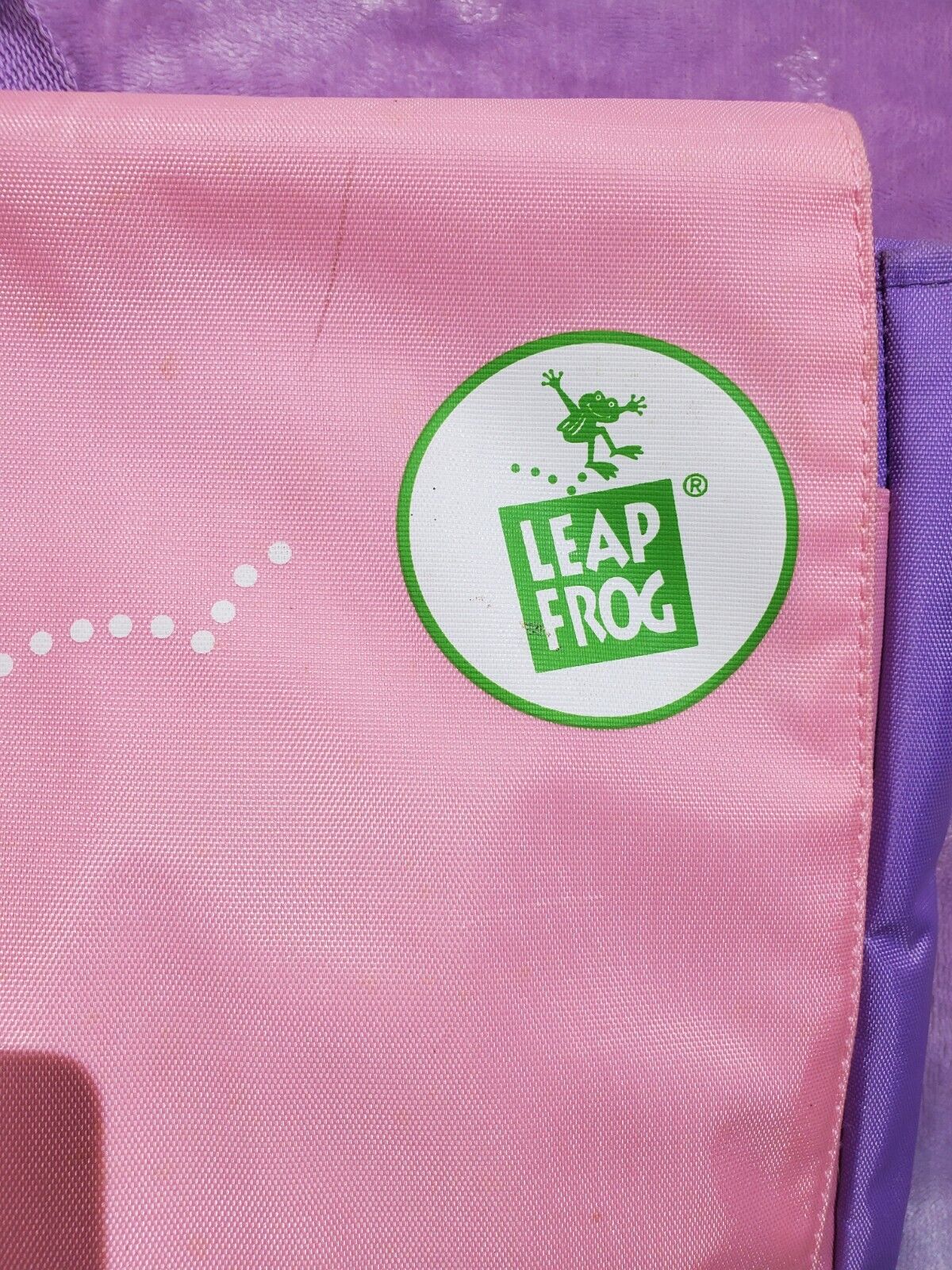 LeapFrog LeapPad Carrying Case Backpack, Pink & Purple - Fresh Stock Dated February 2026