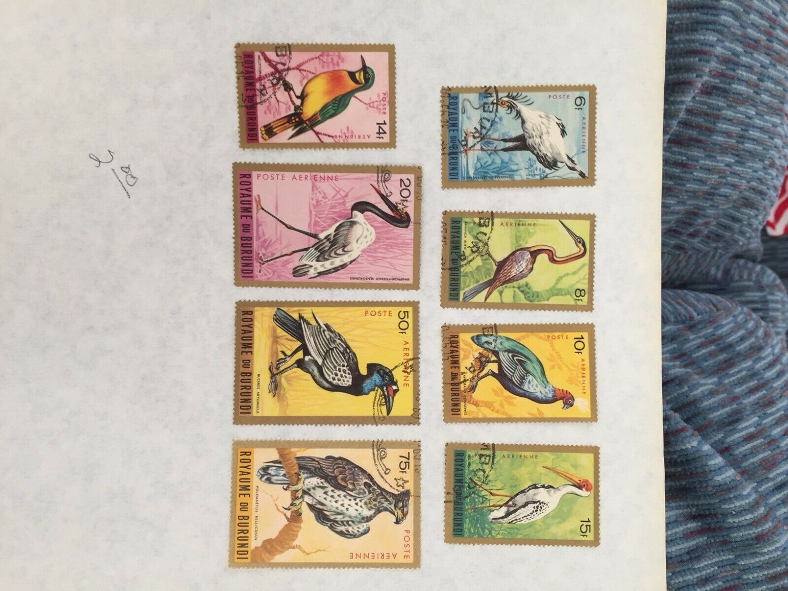 Burundi, small collection, used/mint Cat. ~0+ - Fresh Stock Dated December 2025