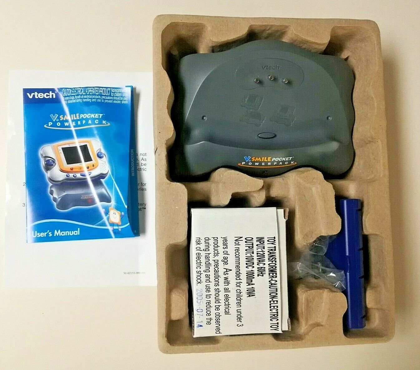 V.Smile Pocket PowerPack V-Tech Charging Station V Smile Boost Battery Extension - Fresh Stock Dated December 2025