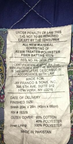 Boys Sports Themed Multi-Color Standard Size Pillow Sham; Excellent Condition. - Fresh Stock Dated December 2025