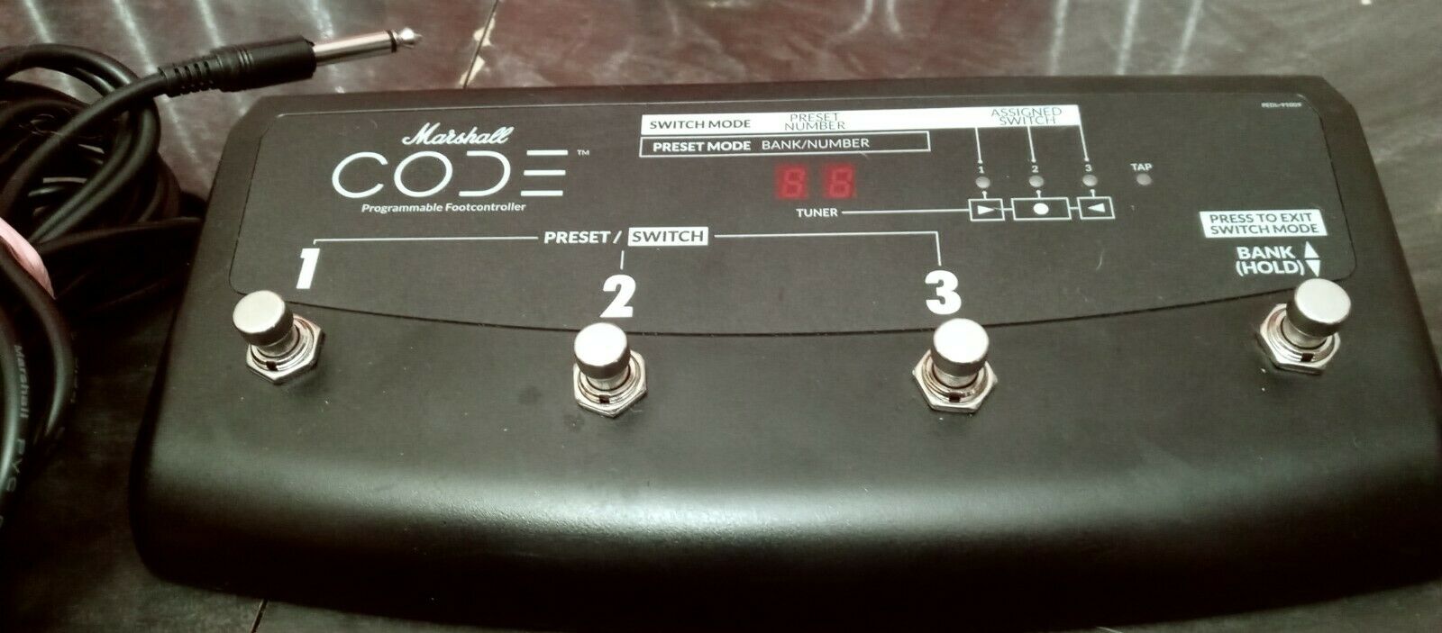 Marshall Code Programmable 4-Way Foot Controller PEDL-91009 - Fresh Stock Dated February 2026