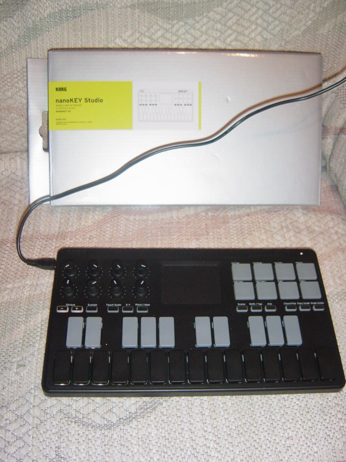 Korg nanoKEY Studio - mobile MIDI keyboard / Bluetooth Smart controller - Fresh Stock Dated February 2026