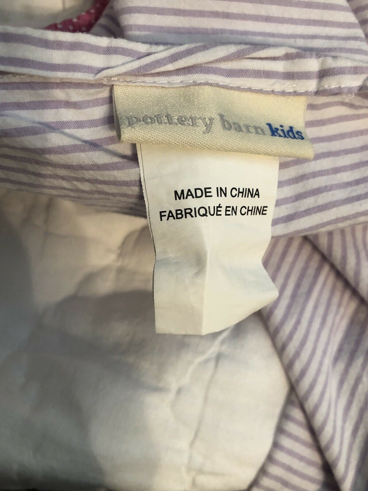 Pottery Barn Kids Pillow Sham Floral Quilted Set of Two 1/2015 - Fresh Stock Dated December 2025