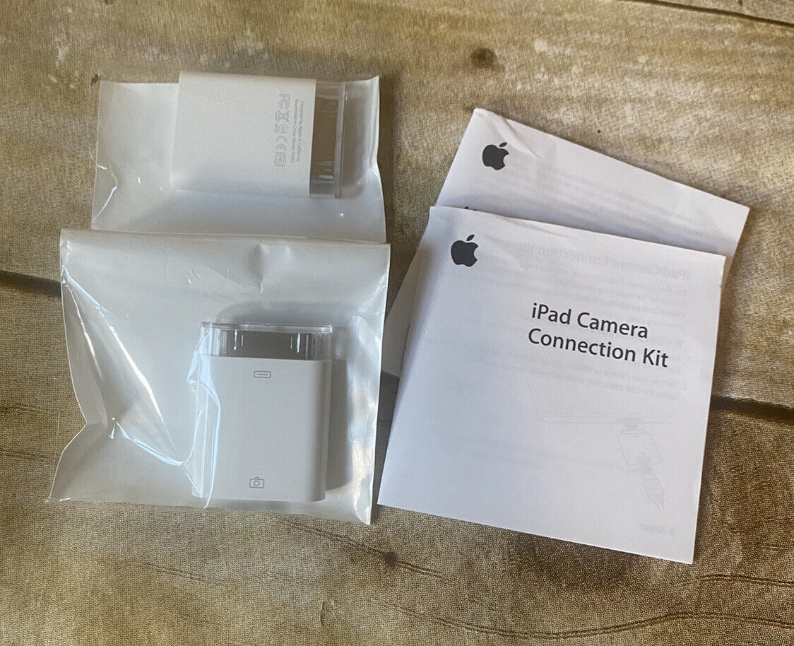 Genuine OEM Apple iPad Camera Connection Kit MC531ZM/A A1362 A1358 - Fresh Stock Dated February 2026