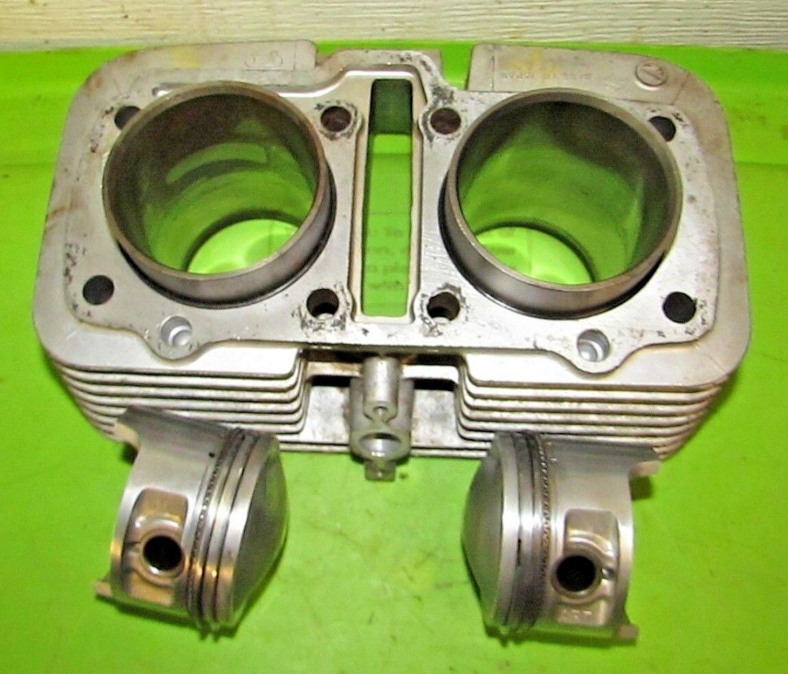 Suzuki GS 450 T GS450T Twin 1980-1982 Engine Barrel w/ STD Pistons Mic & 72.0 mm - Fresh Stock Dated February 2026