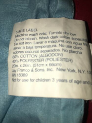 Boys Sports Themed Multi-Color Standard Size Pillow Sham; Excellent Condition. - Fresh Stock Dated December 2025