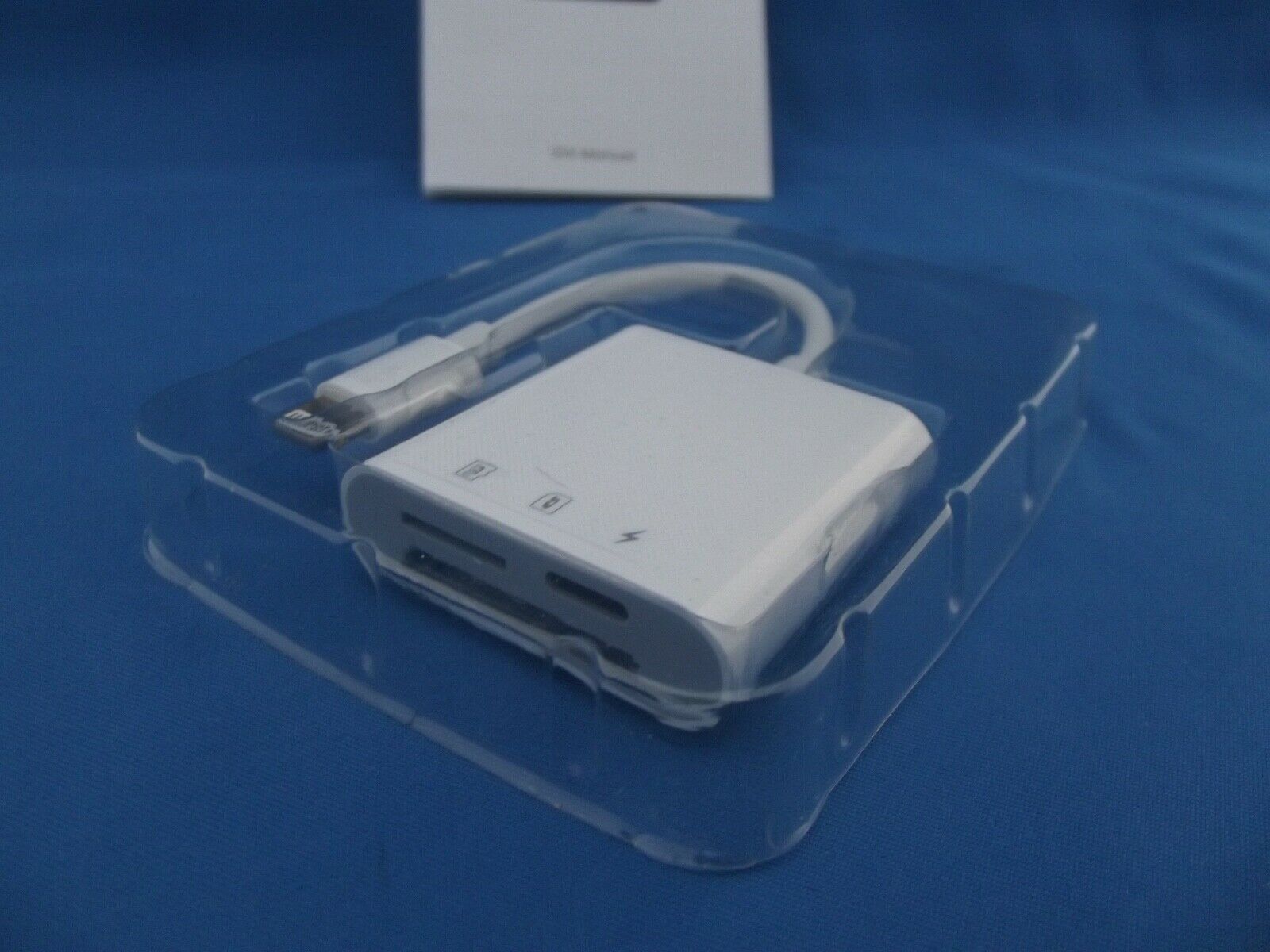 SD Card Reader for iPhone/iPad, Lightning to SD/TF Memory - Fresh Stock Dated February 2026