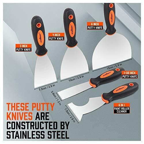 5-Piece Putty Knife Set,1.5