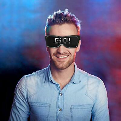 EYEFLASHES LED Glasses for Parties - LED Bluetooth Glasses for Festivals - Co... - Fresh Stock Dated February 2026