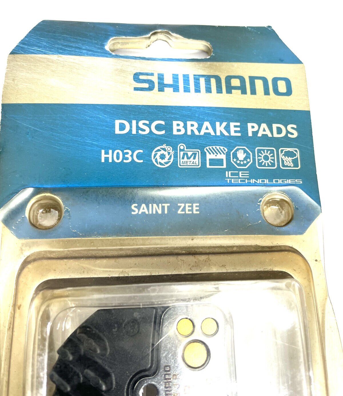Shimano Metal Disc Brake Pads H03C NEW - Fresh Stock Dated February 2026