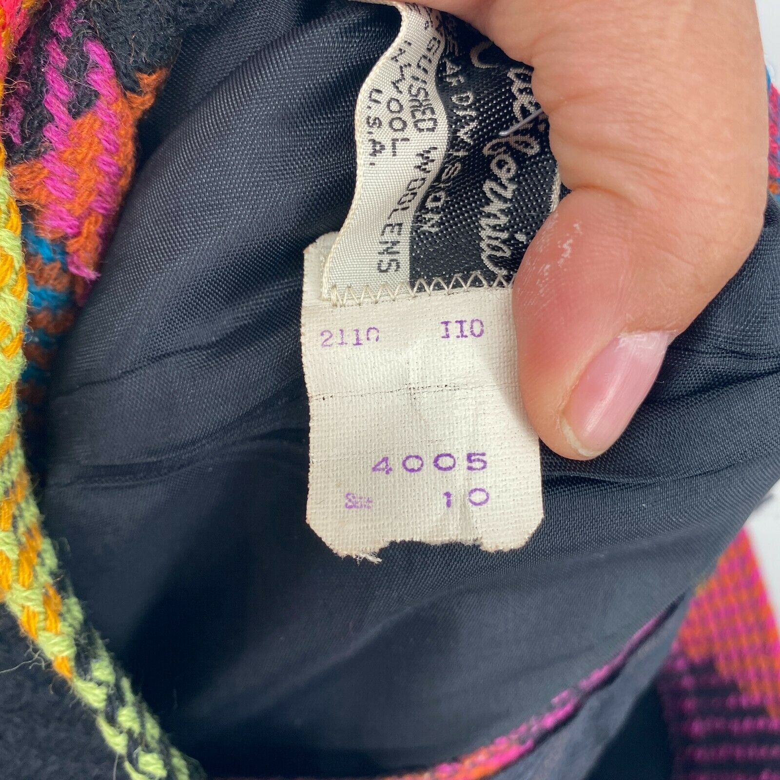 Vintage Koret Of California Wool Pencil Skirt Women's Size 10 Rockabilly 50s 60s - Fresh Stock Dated December 2025