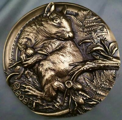 2020 China Gold Plated Brass and Paktong with Enamel Medals - Lunar Year of Rat - Fresh Stock Dated February 2026