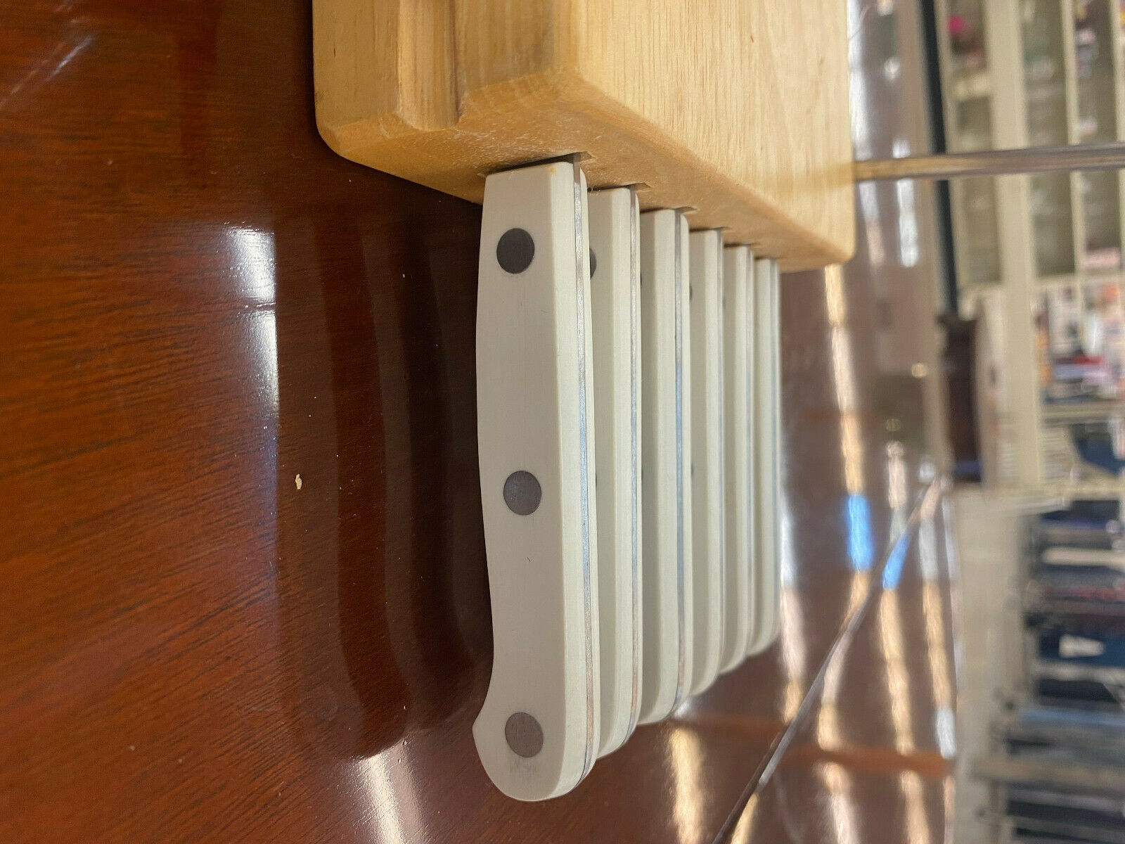 6 piece Zwilling J.A. Henckels White Handle Steak Knife Set  rostfrei Holland  A - Fresh Stock Dated December 2025