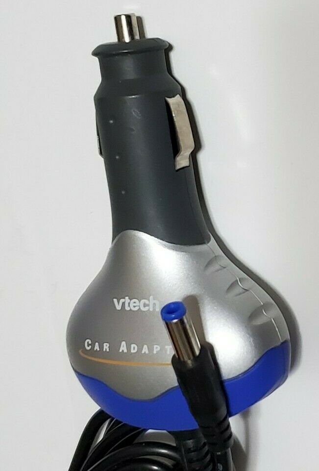 Vtech MobiGo VReader Car Adaptor Model SK 1230 Travel Power Supply Cord Cable - Fresh Stock Dated February 2026
